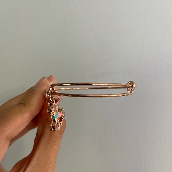 Disney x Alex and Ani // I Live in Fantasy Land Bracelet Set // Rose Gold - Picture 4 of 10